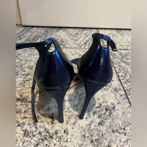 Stuart Weitzman nudist - metallic blue size 39 - Picture 3 of 5